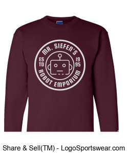 Champion Adult Powerblend Crewneck Sweatshirt Design Zoom