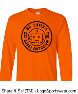 Gildan Adult Ultra Cotton Long Sleeve T-Shirt  Design Zoom