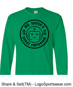 Gildan Adult Ultra Cotton Long Sleeve T-Shirt  Design Zoom