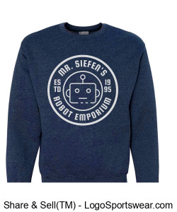 Champion Adult Powerblend Crewneck Sweatshirt Design Zoom